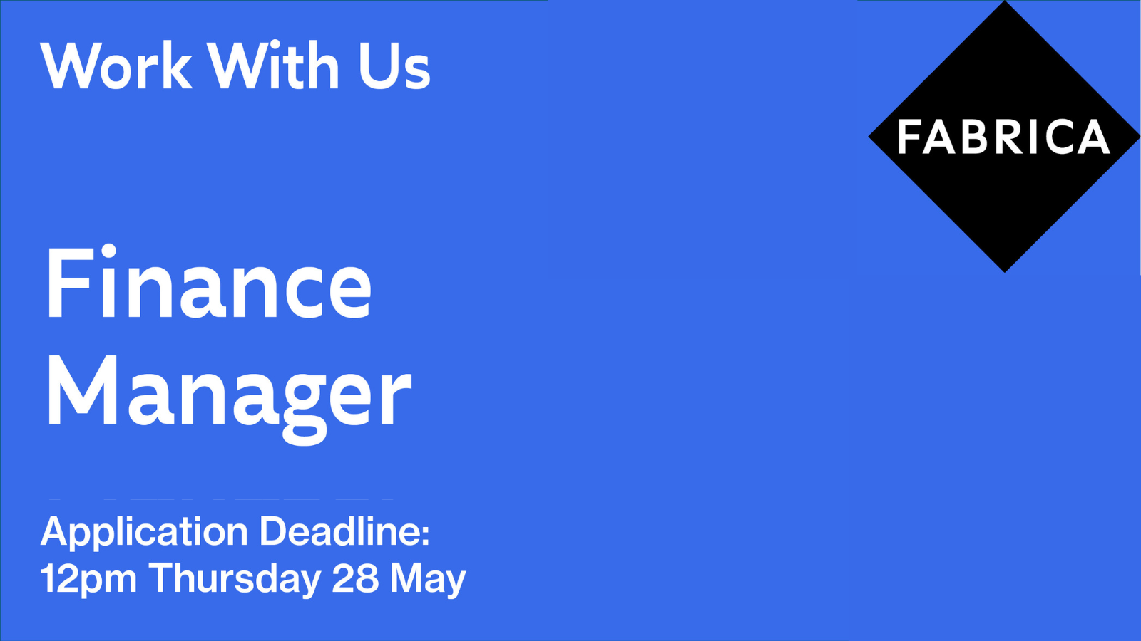 Finance Manager for Website