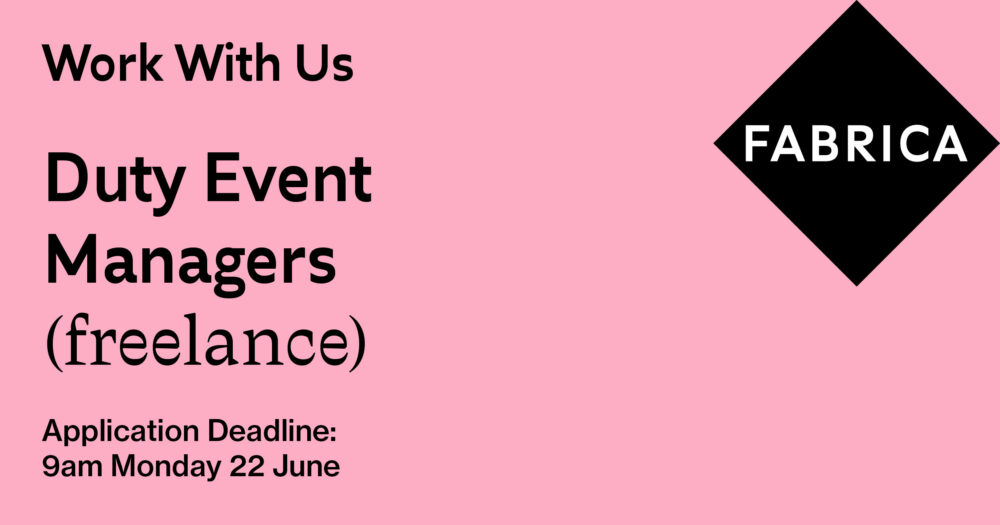 Duty Event Managers (freelance)