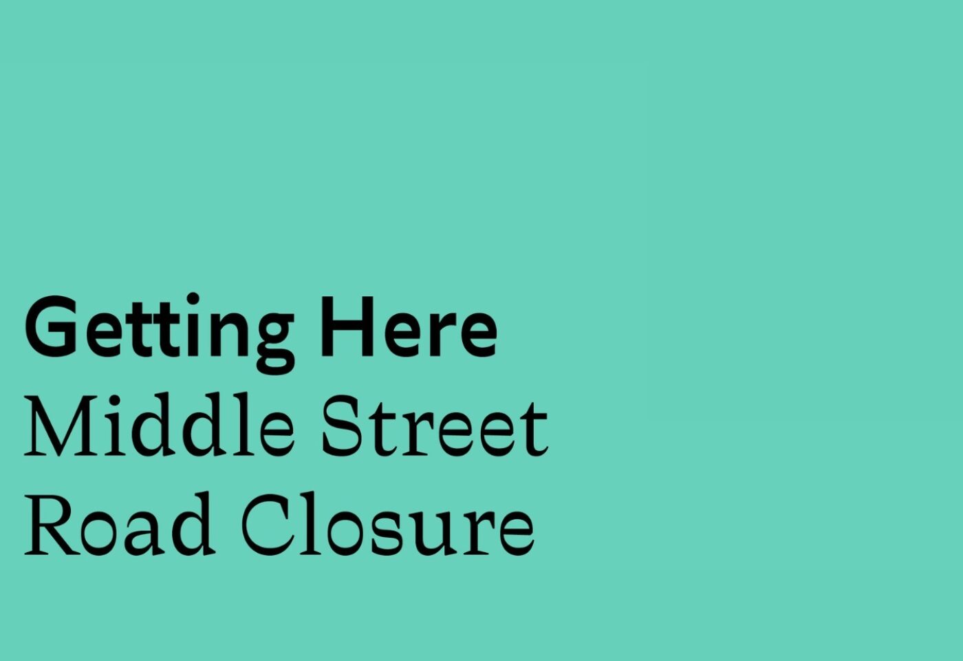 Vehicle Access to Fabrica