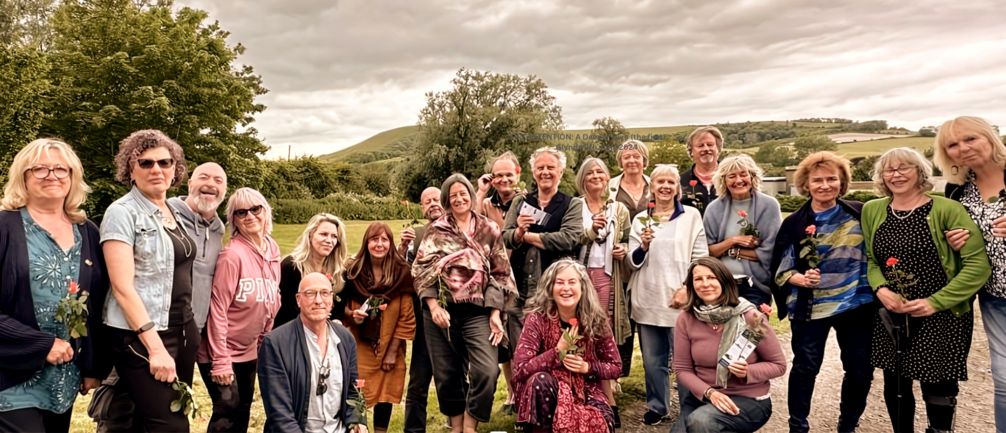 A group of smiling happy Life Stage people at the end the Power in Ageing Course edited