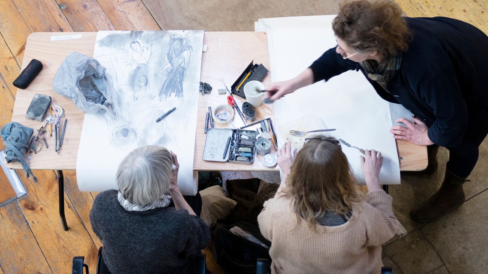 Life Drawing Twitter Post